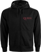 Queen Vest met capuchon -L- Classic Crest Zwart