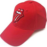The Rolling Stones - Classic Tongue Baseball pet - Rood