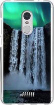 Xiaomi Redmi 5 Hoesje Transparant TPU Case - Waterfall Polar Lights #ffffff