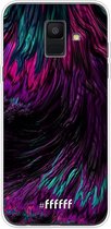 Samsung Galaxy A6 (2018) Hoesje Transparant TPU Case - Roots of Color #ffffff