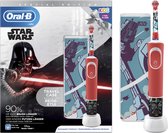 Oral-B Kids Oplaadbare Elektrische Tandenborstel - 1 Handvat Met Star Wars - Voor Kinderen Vanaf 3 Jaar