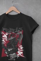 REBEL T-Shirt Maat XL | Biker Ninja Samurai Sword Zwaard Anime Manga Animated Fan Merch Japan #3