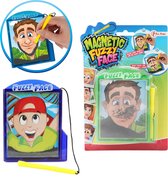 Toi-toys Tekenbord Magnetic Fuzzy Face Junior - Magneet - Kids - Funny Face - Jongens - Meisjes - Tekenbord