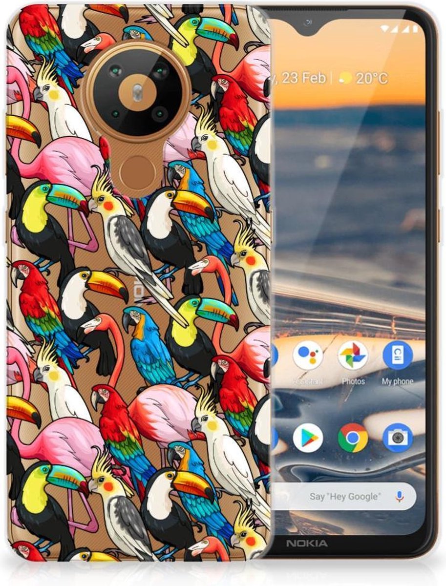 Nokia 5.3 TPU Hoesje Birds