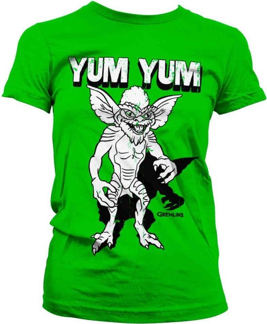Gremlins Dames Tshirt -2XL- Yum Yum Groen