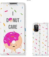 Bookcase met Quotes Samsung Galaxy A41 Smartphone Hoesje Cadeautjes voor Meisjes Donut