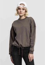 Urban Classics Sweater/trui -XS- Oversized Crew Groen/Groen