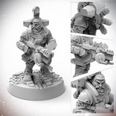 Starfinder Miniatures - Dwarf Soldier