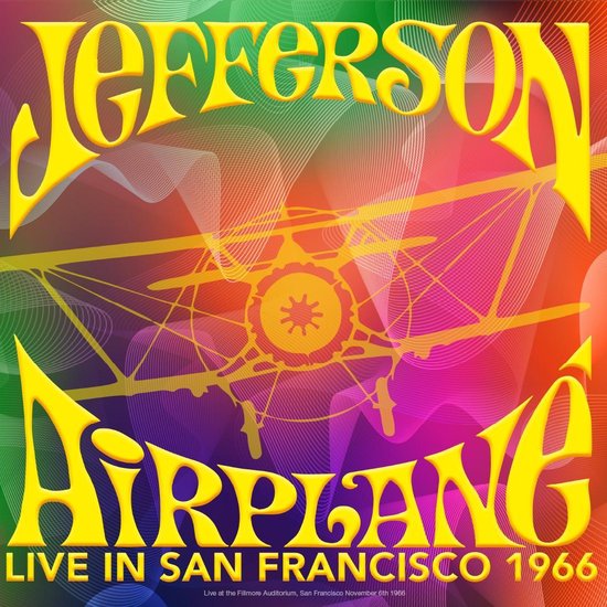 Jefferson Airplane Live in San Francisco 1966 CD, Jefferson