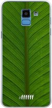 Samsung Galaxy J6 (2018) Hoesje Transparant TPU Case - Unseen Green #ffffff