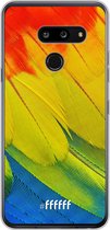 LG G8 ThinQ Hoesje Transparant TPU Case - Macaw Hues #ffffff