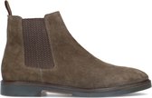 Manfield - Heren - Taupe chelsea boots - Maat 43