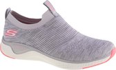 Skechers Solar Fuse 13329-GRY, Vrouwen, Grijs, Sneakers maat: 36 EU