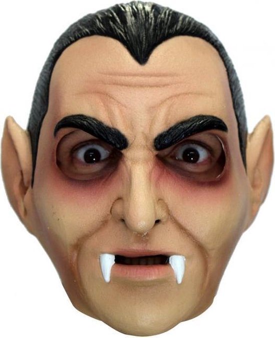 CreepyParty Zwart Poedel Hondenmasker Realistisch dierlijk latex volledig hoofdmasker voor Halloween-kostuumfeest Carnaval