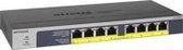 Netgear GS108LP - Nerwerk Switch - Unmanaged - PoE+ - 8 Poorten