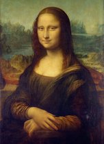 Diamond Painting Mona Lisa 50x70cm. (Volledige bedekking - Vierkante steentjes) diamondpainting inclusief tools