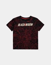 Marvel - Black Widow City Map - Women s T-shirt - 2XL