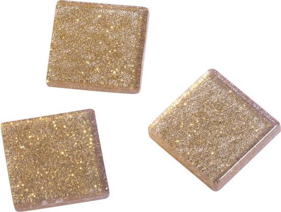 Acryl glitter mozaiek goud bol.com