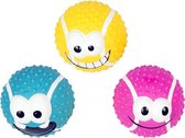 Duvo+ Latex tennisbal smiley - 4cm, LET OP ! GEEN KEUZE MOGELIJK !!