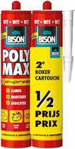 Bison polymax express - wit duoverpakking