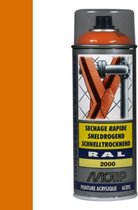 Motip industrial acryllak hoogglans RAL 2000 geel-oranje - 400 ml