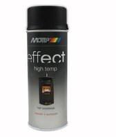Motip effect hittebestendige lak zwart (302401) - 400 ml.