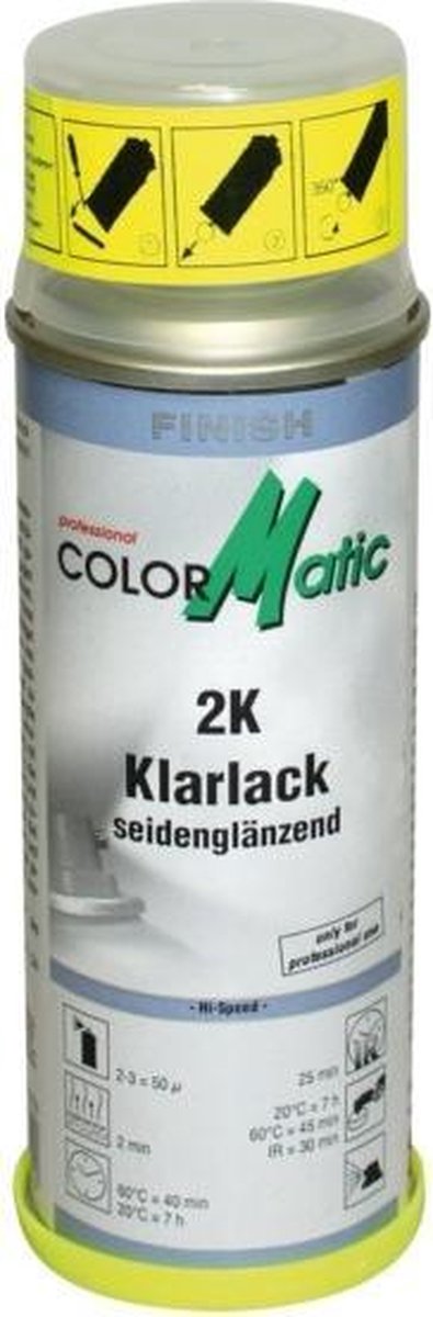 Voorzieningen Ik denk dat ik ziek ben versneller Motip ColorMatic Professional 2k blanke lak zijdeglans - 200 ml. | bol.com