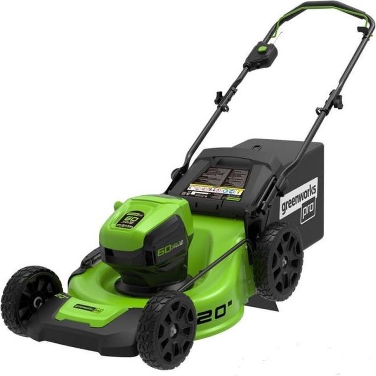 Greenworks GD60LM46SP 60V Li-Ion accu grasmaaier body - 55L - 46cm