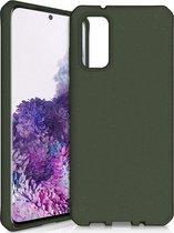 ITSkins Feronia Bio voor Samsung Galaxy S20 - Level 2 bescherming - Kaki groen