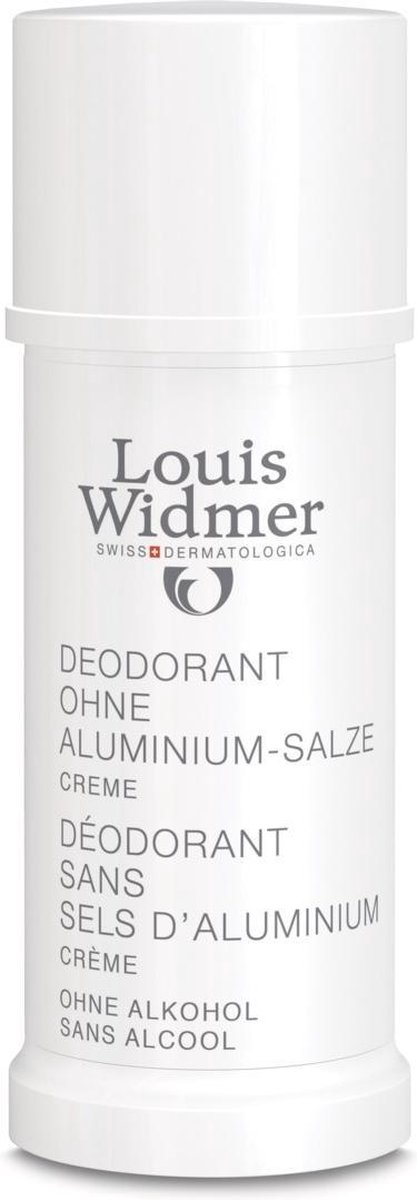Goedkoopste Louis Widmer Deo Crème Zonder Aluminiumzouten Ongeparfumeerd Deodorant crème 40 ml