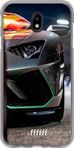 Samsung Galaxy J7 (2017) Hoesje Transparant TPU Case - Lamborghini #ffffff