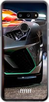 LG G8 ThinQ Hoesje Transparant TPU Case - Lamborghini #ffffff