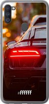 Samsung Galaxy A11 Hoesje Transparant TPU Case - Audi R8 Back #ffffff
