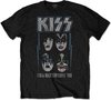 Kiss - Made For Lovin' You Heren T-shirt - S - Zwart