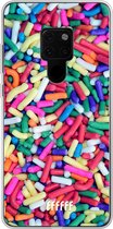 Huawei Mate 20 Hoesje Transparant TPU Case - Sprinkles #ffffff