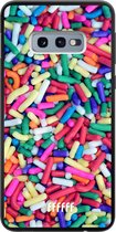 Samsung Galaxy S10e Hoesje TPU Case - Sprinkles #ffffff