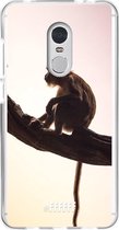 Xiaomi Redmi 5 Hoesje Transparant TPU Case - Macaque #ffffff