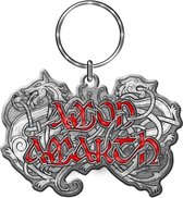 Amon Amarth Sleutelhanger Dragon Logo Zilverkleurig