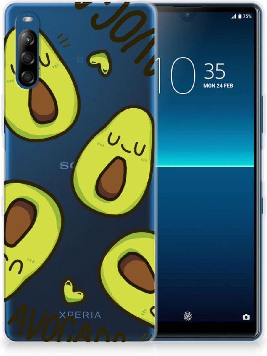 Sony Xperia L4 Telefoonhoesje met Naam Avocado Singing