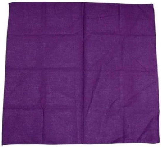 Zac's Alter Ego - Plain purple Bandana - Paars