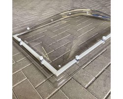 Lichtkoepel plexiglas helder 70x100 cm dubbelwandig