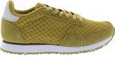 Dames Veterschoenen Woden Ydun Mesh Ii Ecru Olive Olijf - Maat 37