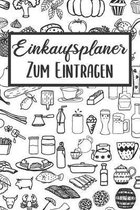 Einkaufsplaner Zum Eintragen: Essensplaner - Einkausfplan A5, Einkaufsliste, Men�planer - 52 Wochenplan