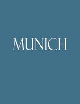 Munich: Decorative Book to Stack Together on Coffee Tables, Bookshelves and Interior Design - Add Bookish Charm Decor to Your