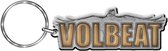 Volbeat Sleutelhanger Raven Logo Zilverkleurig