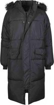 Urban Classics Winterjas -XL- Oversized Faux Fur Puffer Zwart