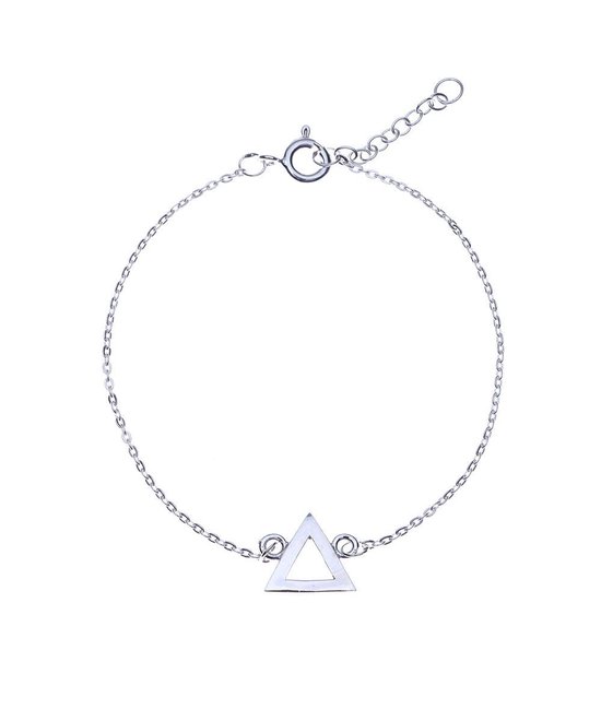 Armband dames | Armband ketting met driehoek | WeLoveSilver