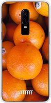 OnePlus 6 Hoesje Transparant TPU Case - Sinaasappel #ffffff