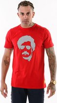 Original Replicas - Grappig & Fout Kostuum - Pablo Discobar Shirt Head Red - rood - XXL - Carnavalskleding - Verkleedkleding