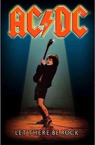 AC/DC Textiel Poster Let There Be Rock Multicolours